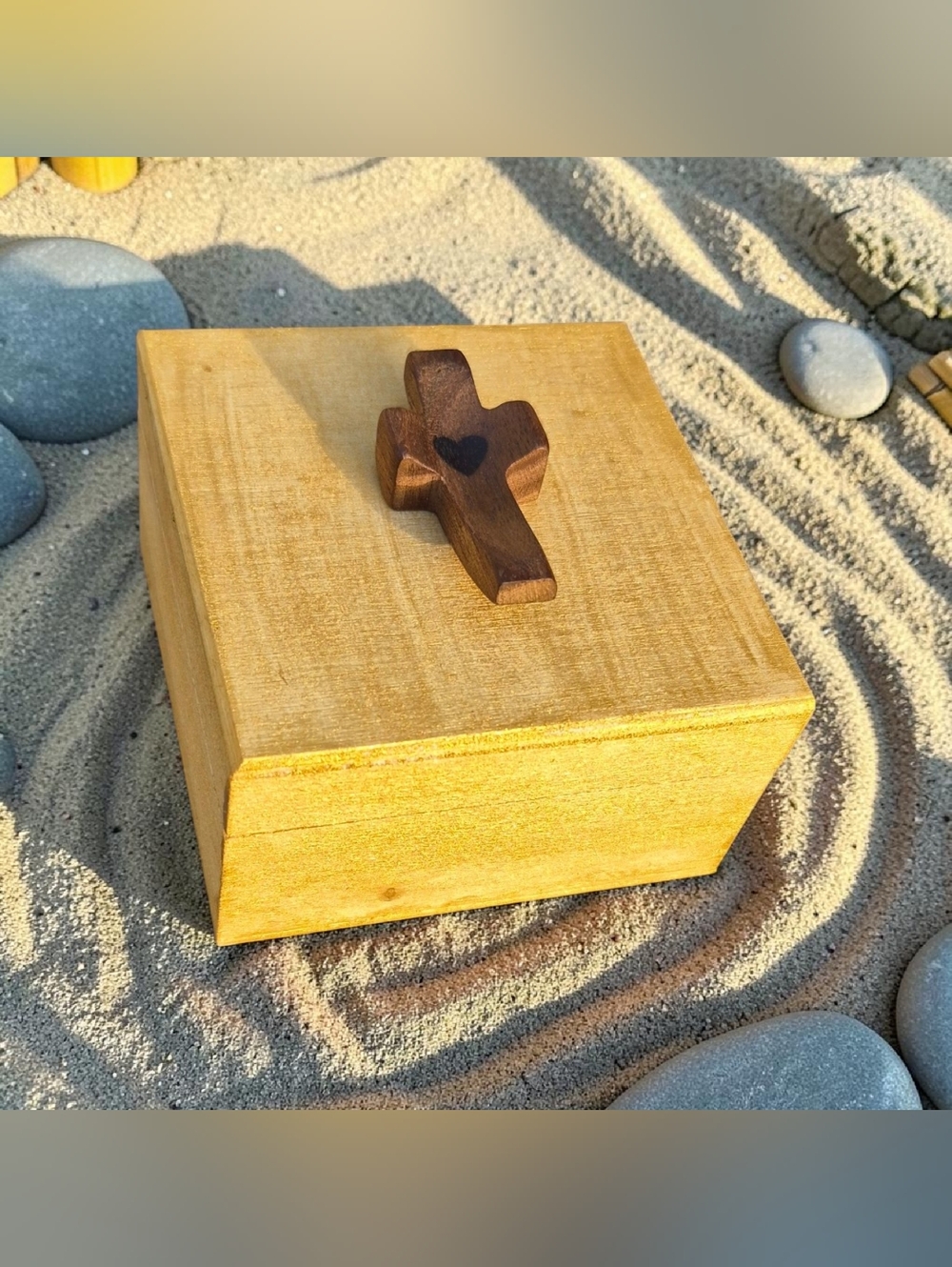 Handcrafted Keepsake Prayer Box